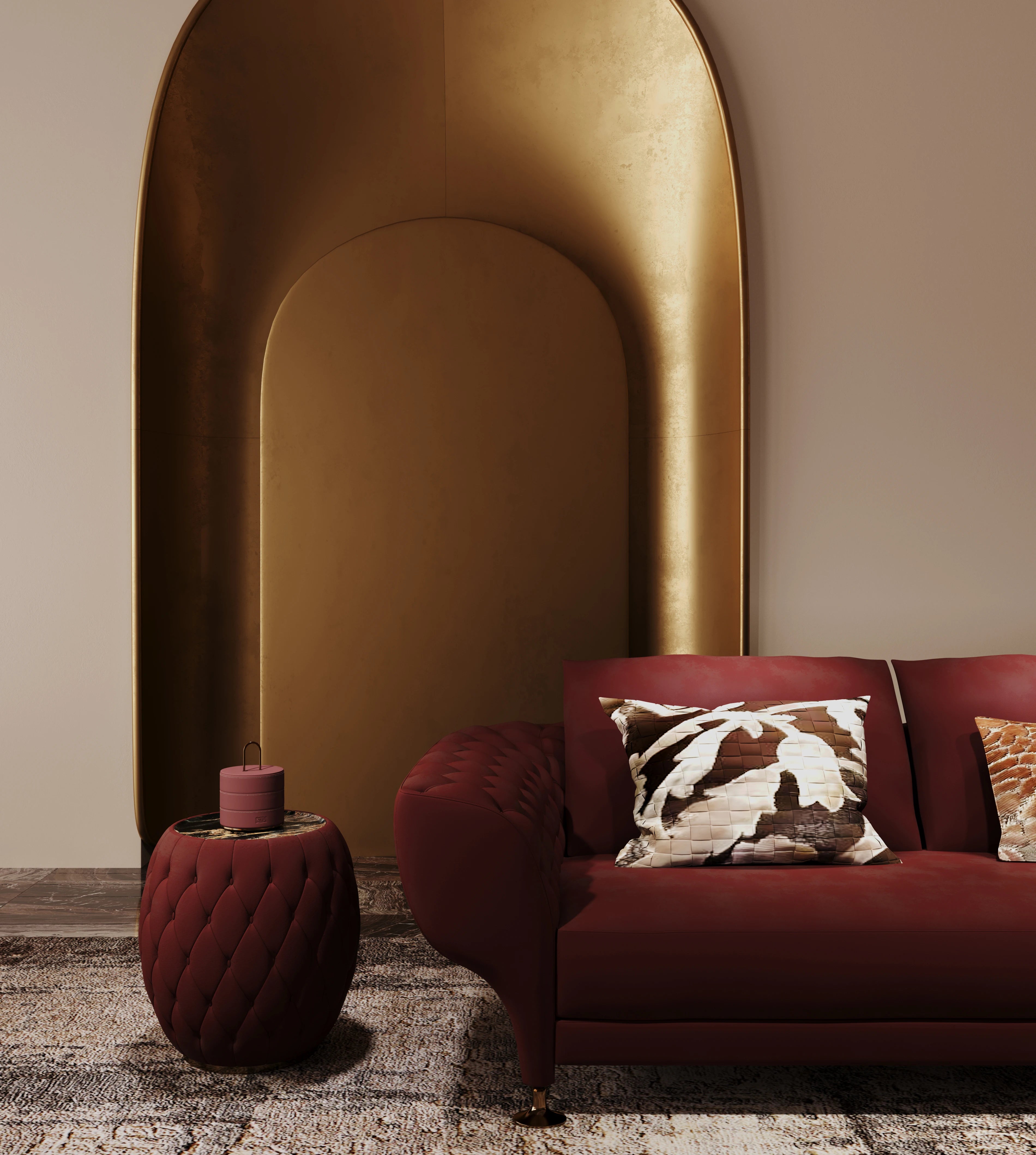 GOLF THEMED   Side Table