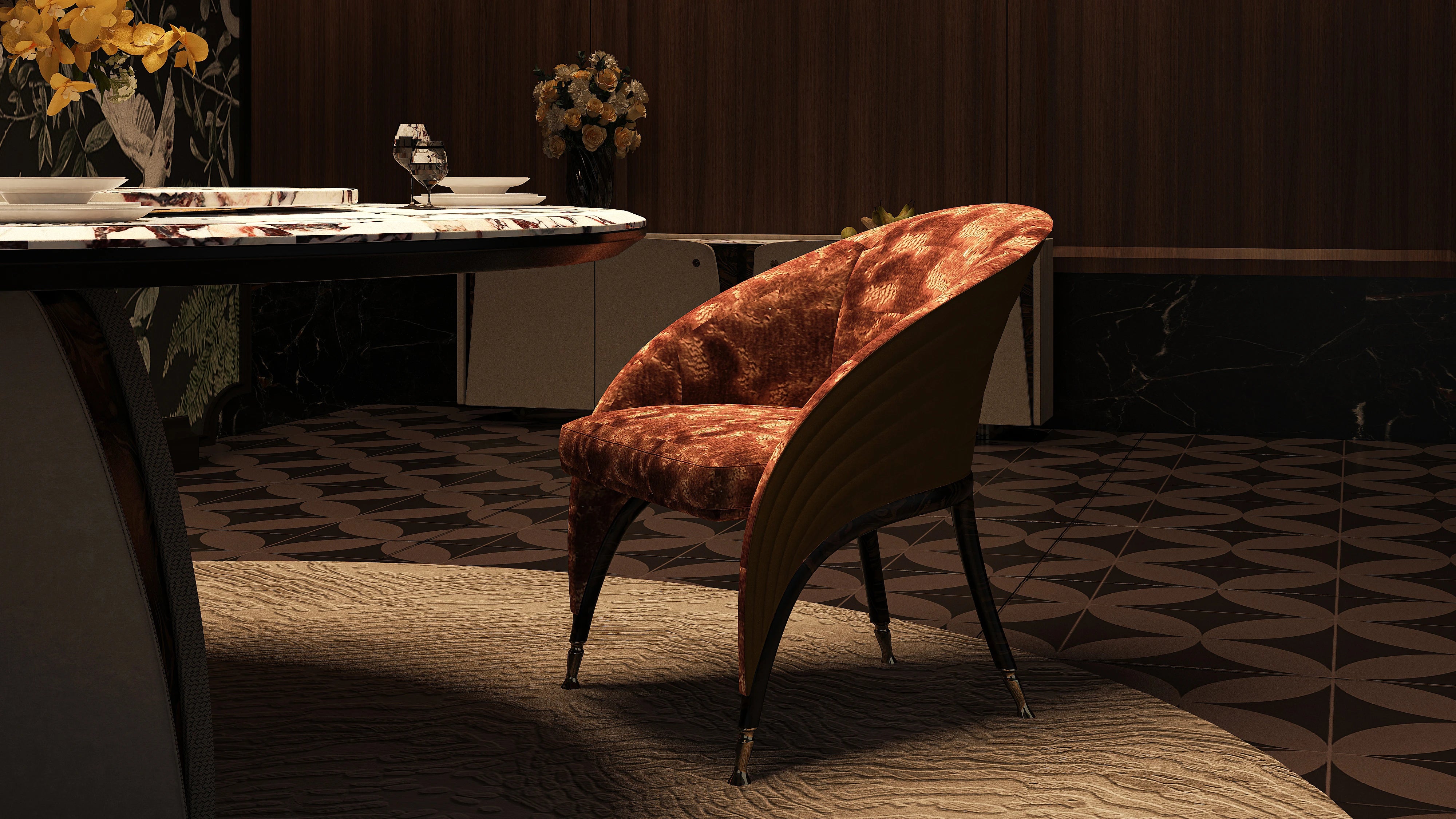 SPIRIT AND TRANQUILITY Series Dining Chair