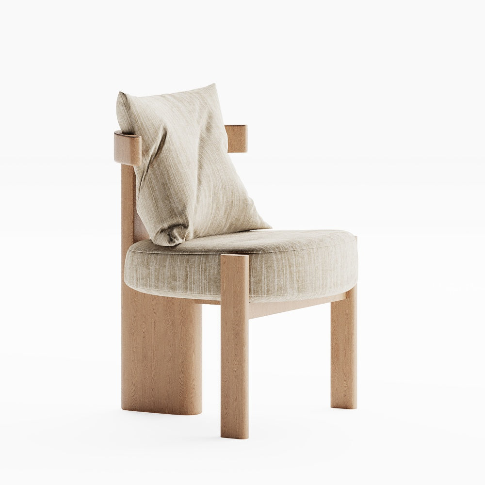 YUE JIAN Dining Chair | Poetry in Form and Wood