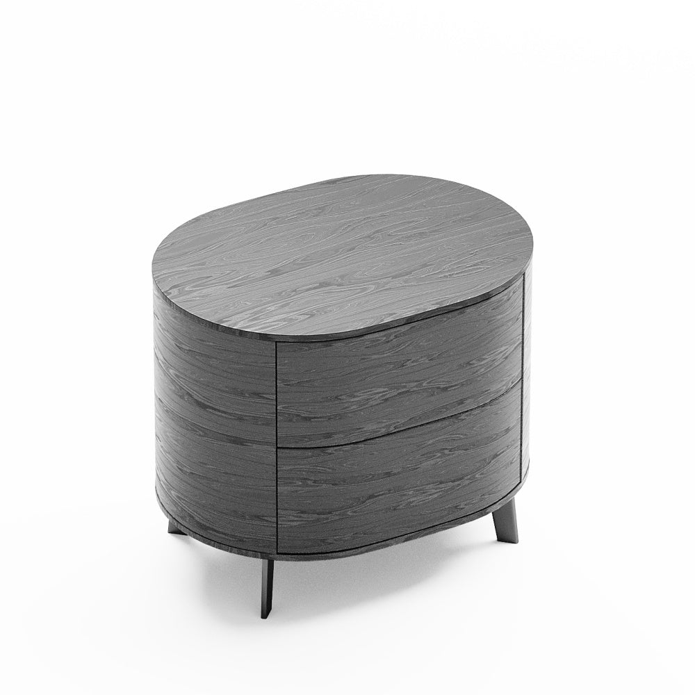WU QU Night Stand — Smoked Elegance in Motion
