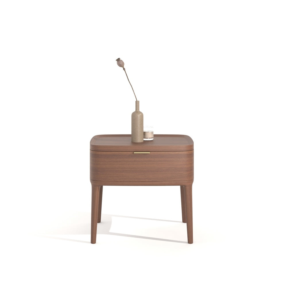 CLEARNESS Night Stand — North American Black Walnut
