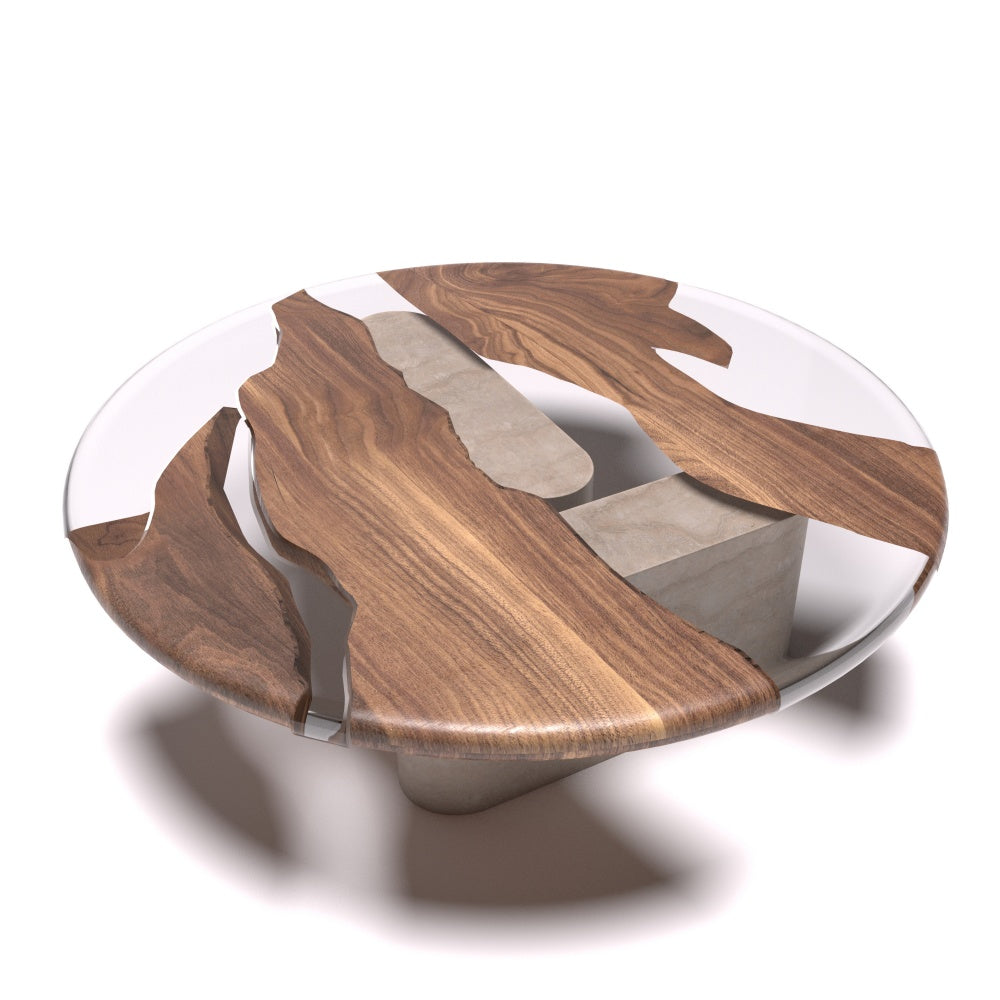 RONG Series Coffee Table — A Poem Cast in Light and Form
