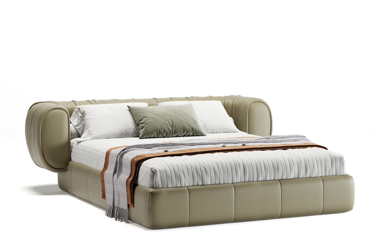 CACTUS Bed — Architectural Softness in Sculptural Form